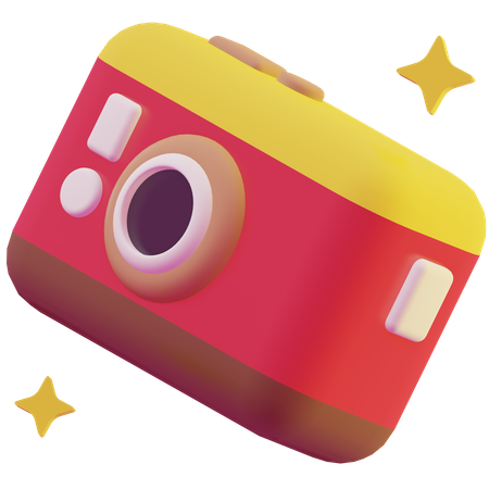 Câmera fotografica  3D Icon