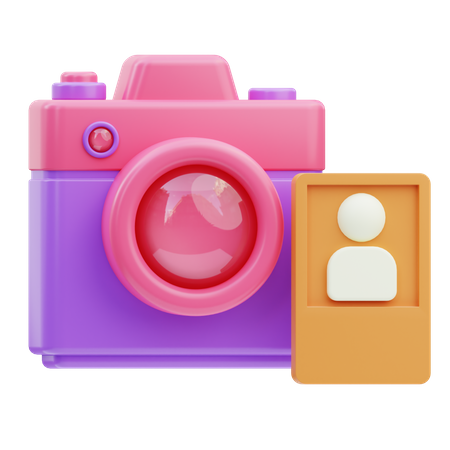 Câmera fotografica  3D Icon