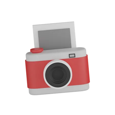 Câmera fotográfica instantânea  3D Icon