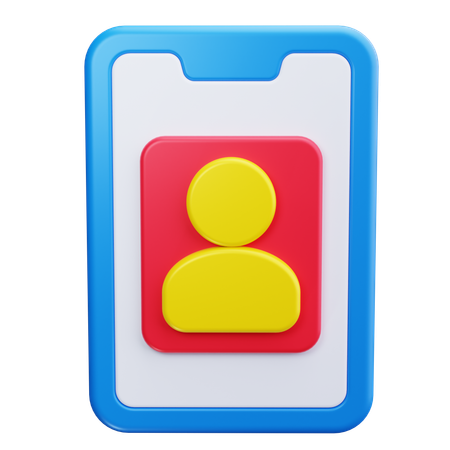 Caméra frontale  3D Icon