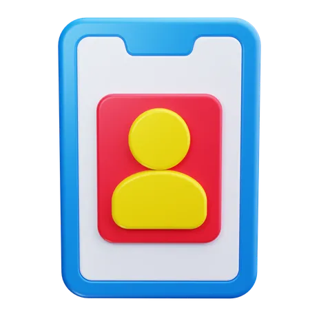 Caméra frontale  3D Icon