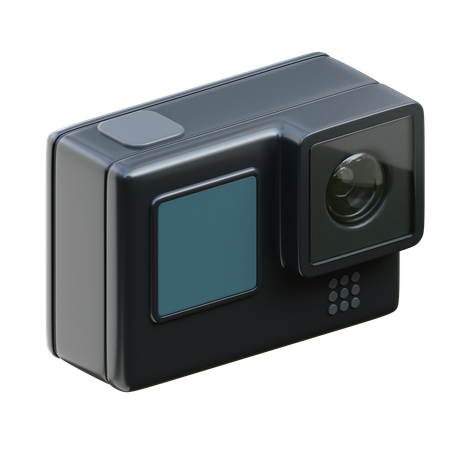 Câmera Go Pro Hero  3D Icon