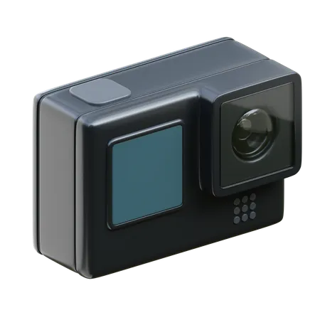 Câmera Go Pro Hero  3D Icon