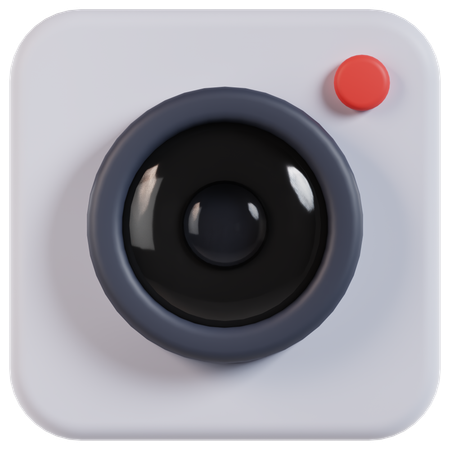 Camera Icon  3D Icon