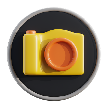 Câmera instantânea  3D Icon