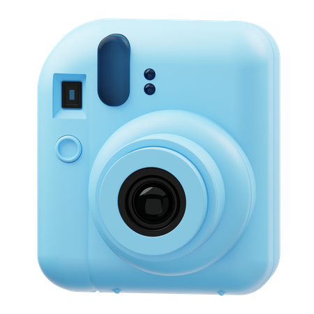 Câmera instantânea  3D Icon