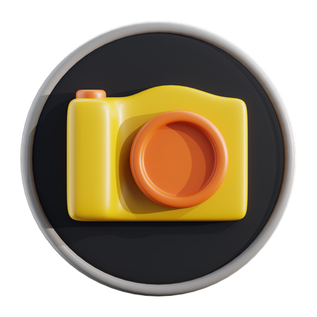 Câmera instantânea  3D Icon