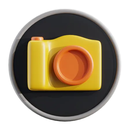 Câmera instantânea  3D Icon