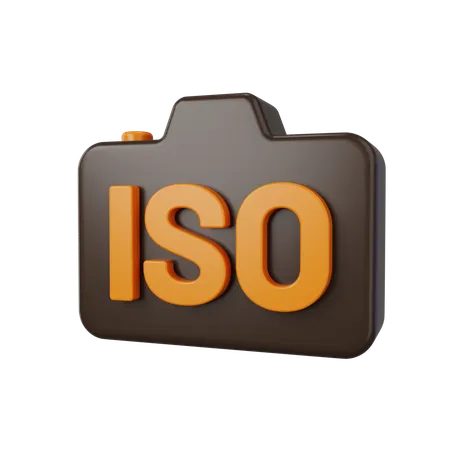 Câmera ISO  3D Icon