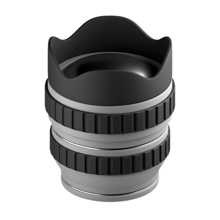 Camera lens  3D Icon