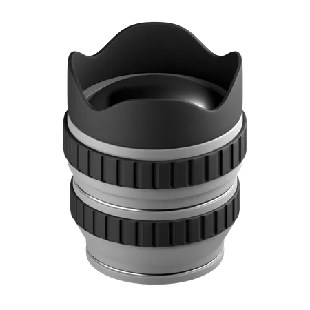 Camera lens  3D Icon