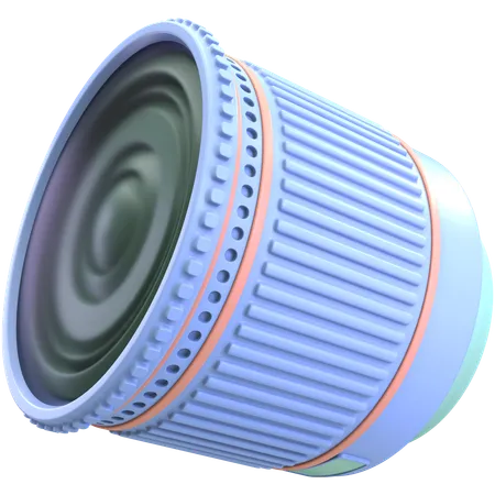 Camera Lens  3D Icon