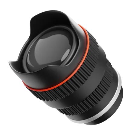 Camera Lens  3D Icon