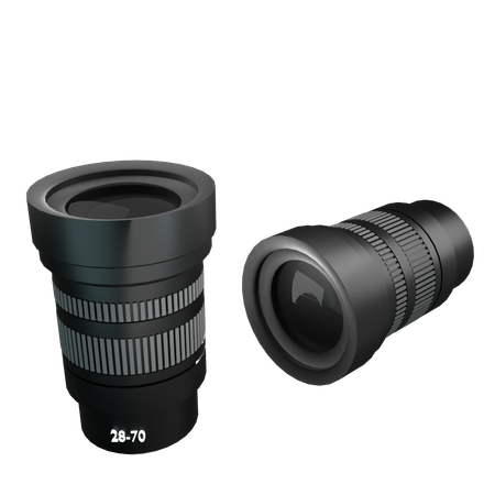 Camera Lens  3D Icon