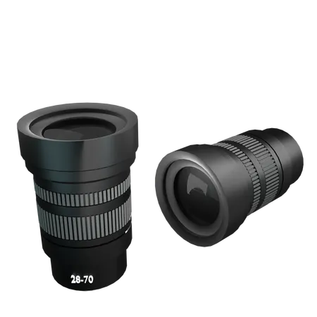 Camera Lens  3D Icon