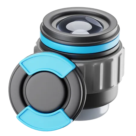 Camera Lens  3D Icon