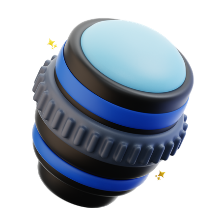 Camera Lens  3D Icon