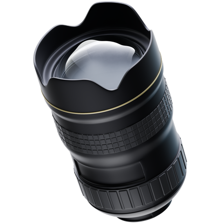 Camera Lens  3D Icon