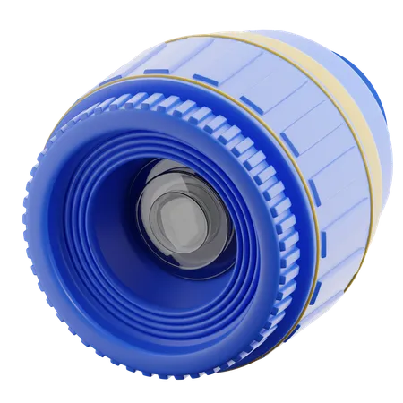 Camera Lens  3D Icon