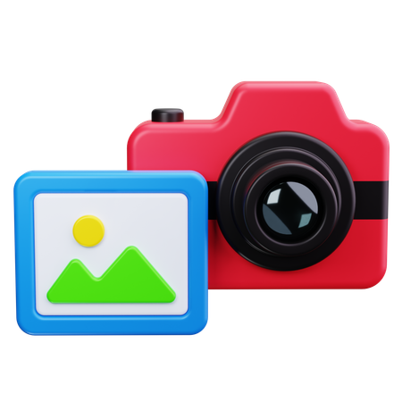 Camera Lens  3D Icon