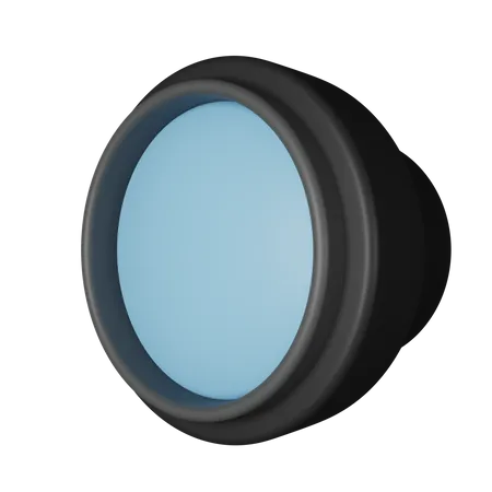 Camera Lens  3D Icon