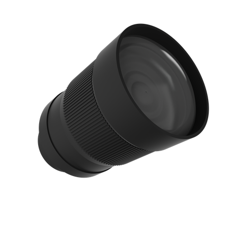 Camera Lens  3D Icon