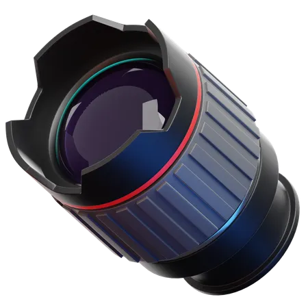 Camera Lens  3D Icon