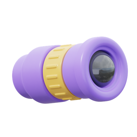 Camera Lens  3D Icon