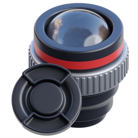 Camera Lens  3D Icon