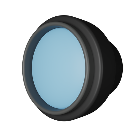 Camera Lens  3D Icon