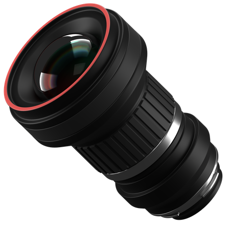 Camera Lens  3D Icon