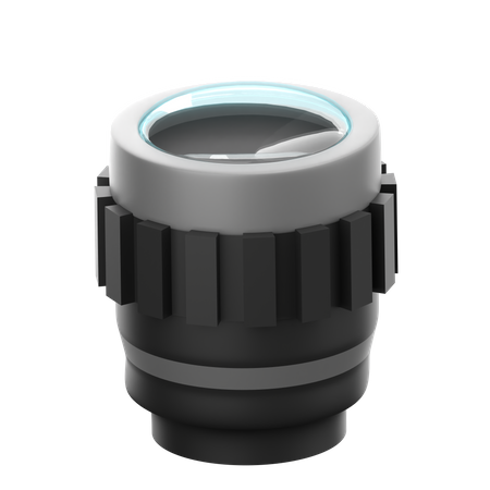 Camera Lens  3D Icon