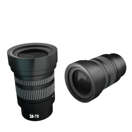 Camera Lens  3D Icon
