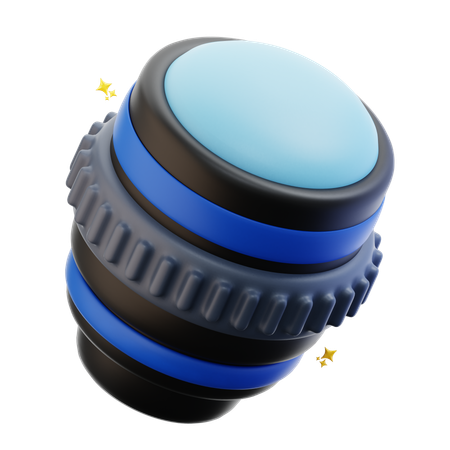 Camera Lens  3D Icon