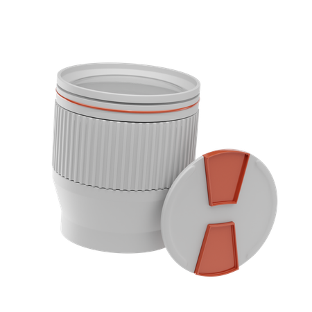 Camera Lens  3D Icon