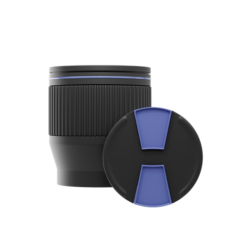 Camera Lens  3D Icon