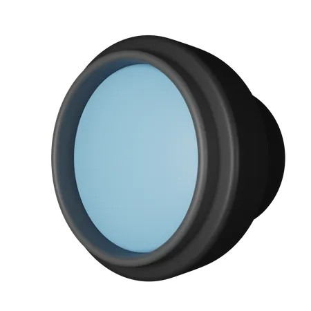 Camera Lens 3D Icon
