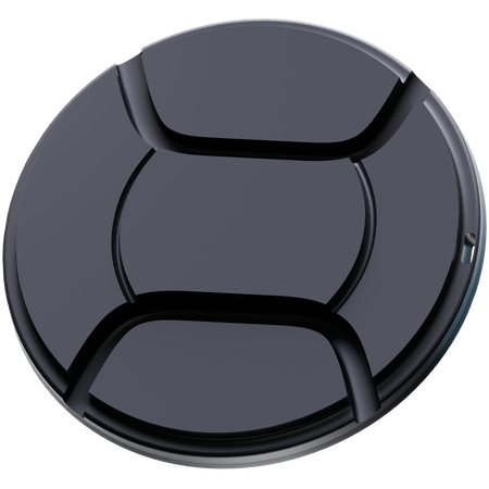 Camera Lens Cap  3D Icon