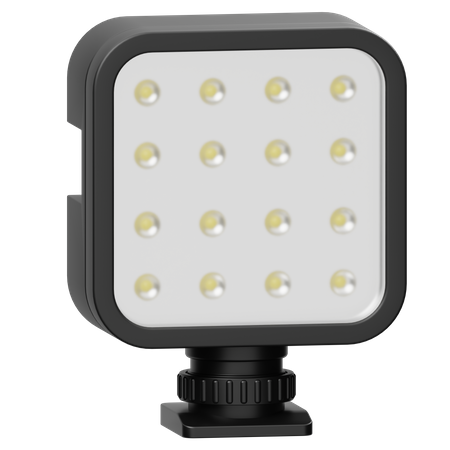 Camera Light  3D Icon