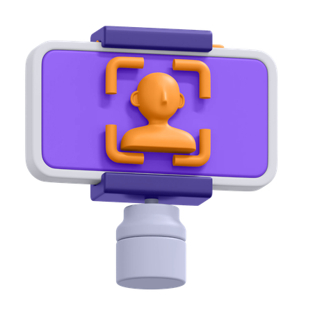 Caméra mobile  3D Icon