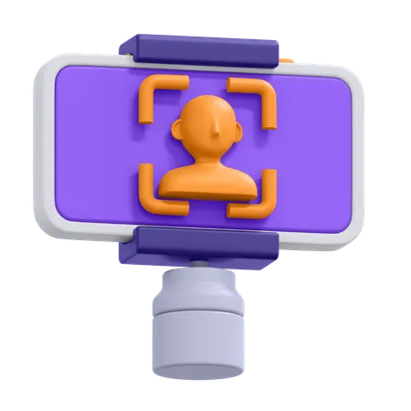 Caméra mobile  3D Icon