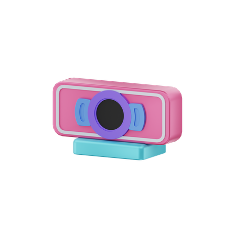 Caméra d'ordinateur  3D Icon