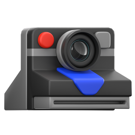 Caméra paraloïde  3D Icon