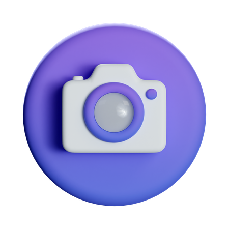 Camera Photo  3D Icon