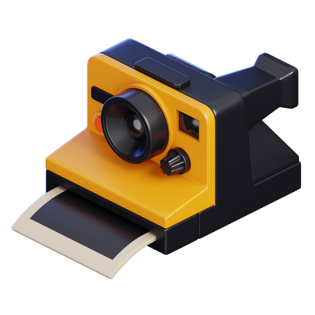 Câmera Polaroid  3D Icon