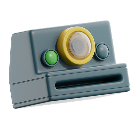 Câmera Polaroid  3D Icon