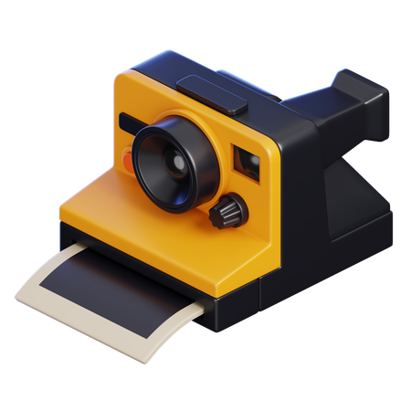 Câmera Polaroid  3D Icon