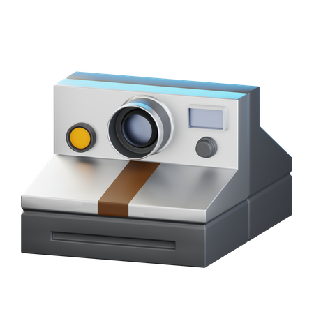 Câmera Polaroid  3D Icon