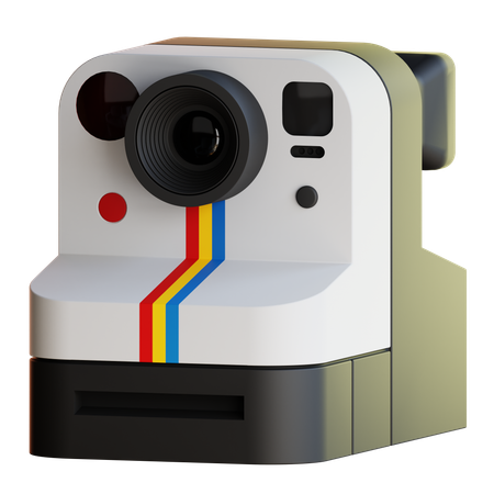 Câmera Polaroid  3D Icon