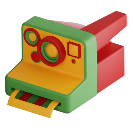 Câmera Polaroid  3D Icon